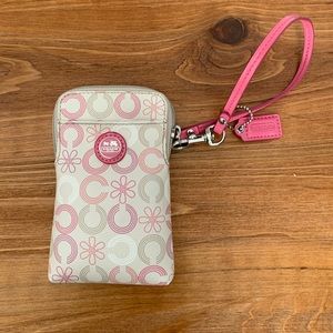 Coach wristlet